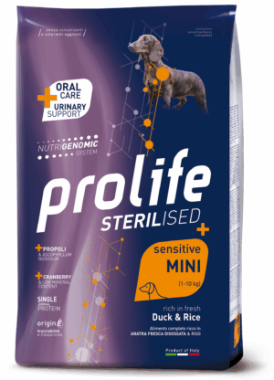 Prolife Sterilised Mini Anatra e Riso