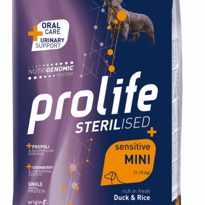 Prolife Sterilised Mini Anatra e Riso