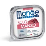 Monge Monoproteico Paté 150g – Alimento Umido Monoproteico in Vaschetta per Cani Adulti - Solo Manzo