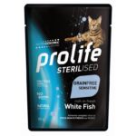 Prolife Sterilised Grain Free Adult 85g - Pesce Bianco