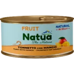 Natua Natural in Gelatina con Frutta e Verdura 85g - Tonnetto con Mango