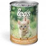 Leo’s Bocconcini con Pollo e Tacchino Kitten - 415g