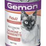 Gemon Adult Bocconcini con Salmone e Gamberetti - 415g