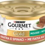 Gourmet Gold Mousse 85gr - Anatra e Spinaci