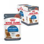 Royal Canin Light Weight Care (ex Ultra Light) in Salsa – Alimento Completo per Gatti Adulti con Tendenza al Sovrappeso - 12x85g