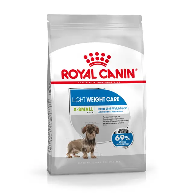 Royal Canin X-Small Light Weight Care 1,5kg – Crocchette per Cani Adulti di Taglia Molto Piccola con Tendenza al Sovrappeso