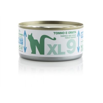Natural Code XL9 170gr - Cibo Umido per Gatti con Tonno e Orata