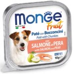 Monge Fruit Paté e Bocconcini 100g - Salmone e Pera