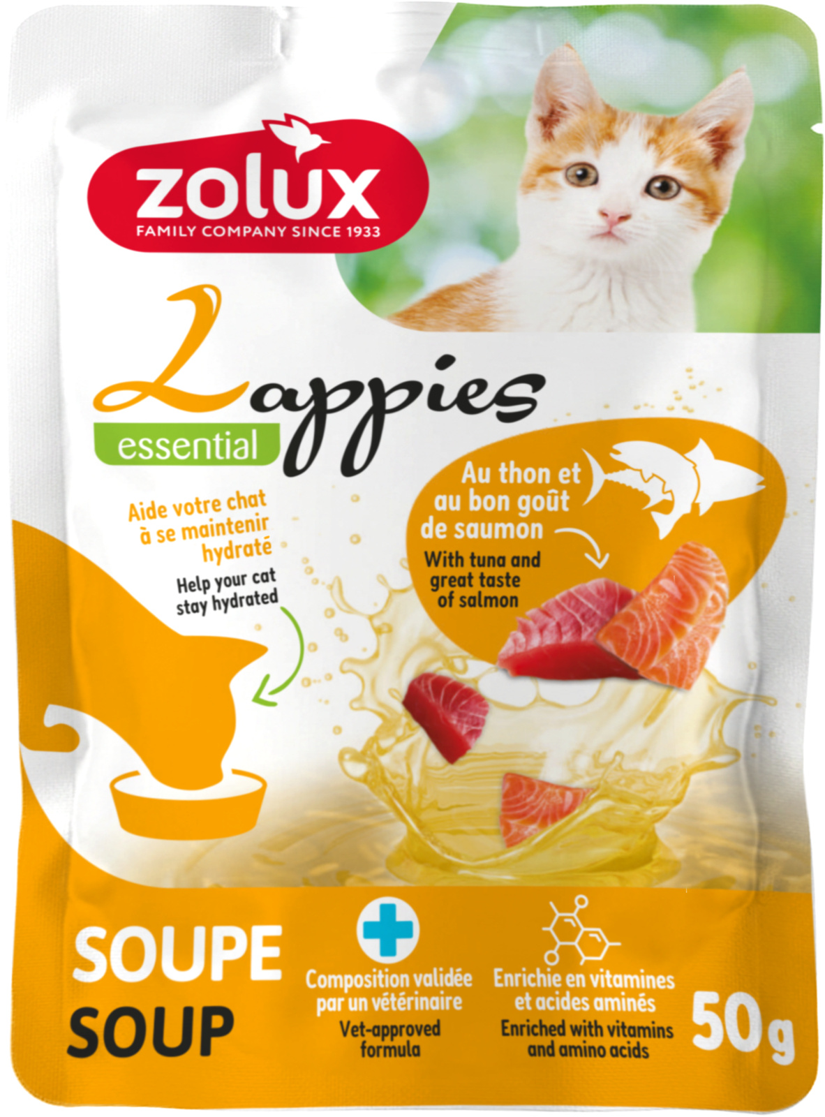 Zolux Zuppa di Tonno e Salmone per Gatti 50g