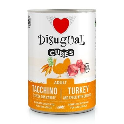 Disugual Cubes Tacchino, Speck e Carote 400 gr