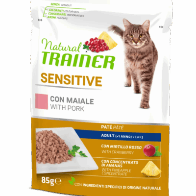 Natural Trainer Sensitive Adult Bocconcini in Salsa 85g