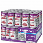 Gemon Bocconcini Sterilised con Manzo - 24x415g