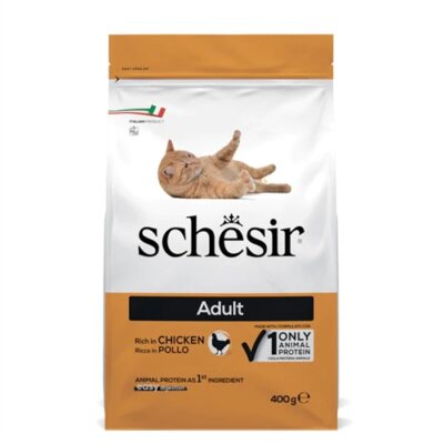 Schesir Adult Pollo 400g - Crocchette per Gatti