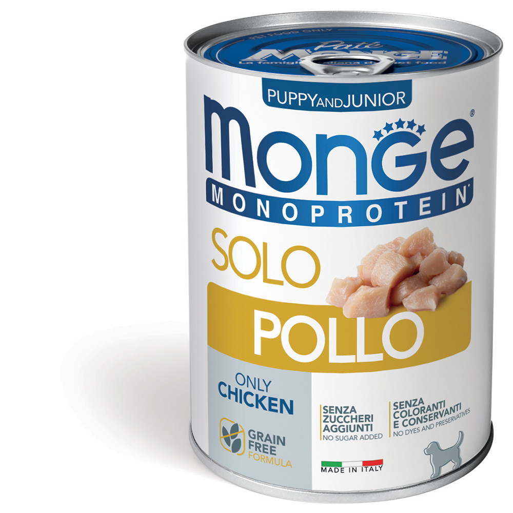 Monge Monoproteico Puppy Pollo 400gr