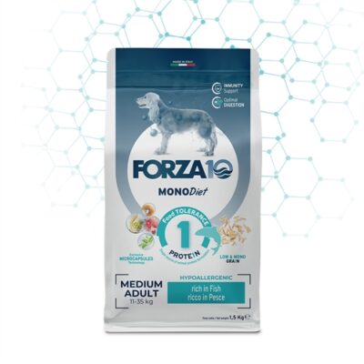 FORZA10 MEDIUM ADULT DIET PESCE 1,5KG