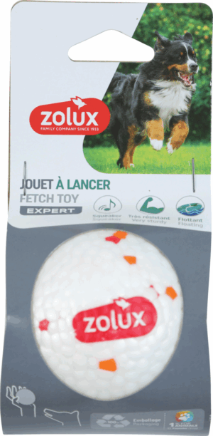 Zolux Gioco ETPU Palla con Squeaker