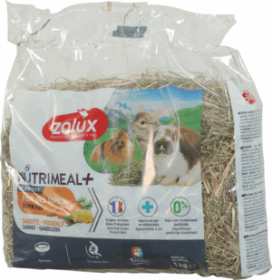Nutrimeal Fieno Alpi Carota e Tarassaco 1Kg per Roditori