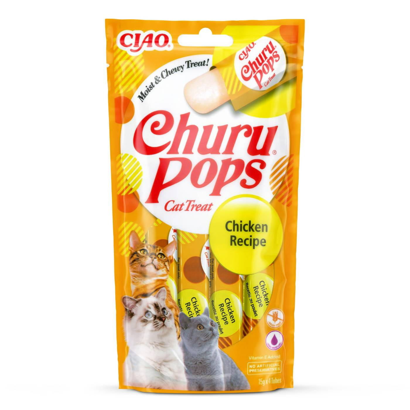 Churu Pops in Gelatina con Pollo 4x15g