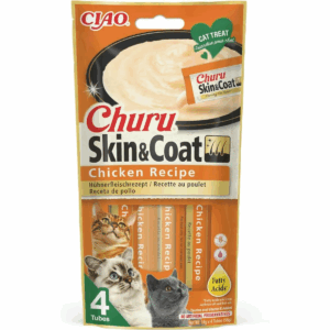 Churu Snack Cremoso Skin&Coat con Pollo 4x14g