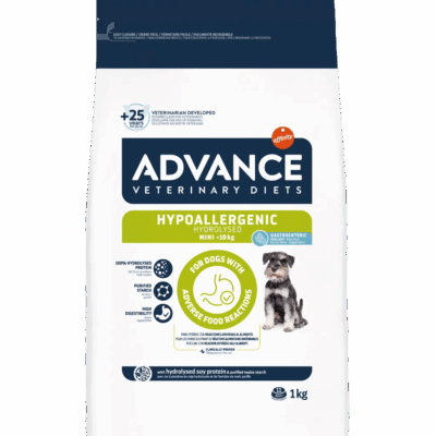 Advance Vet Hypoallergenic Mini 1kg - Alimento Dietetico per Cani con Allergie