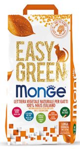 Monge Easy Green 100% Mais Lettiera per Gatti - 3,8kg
