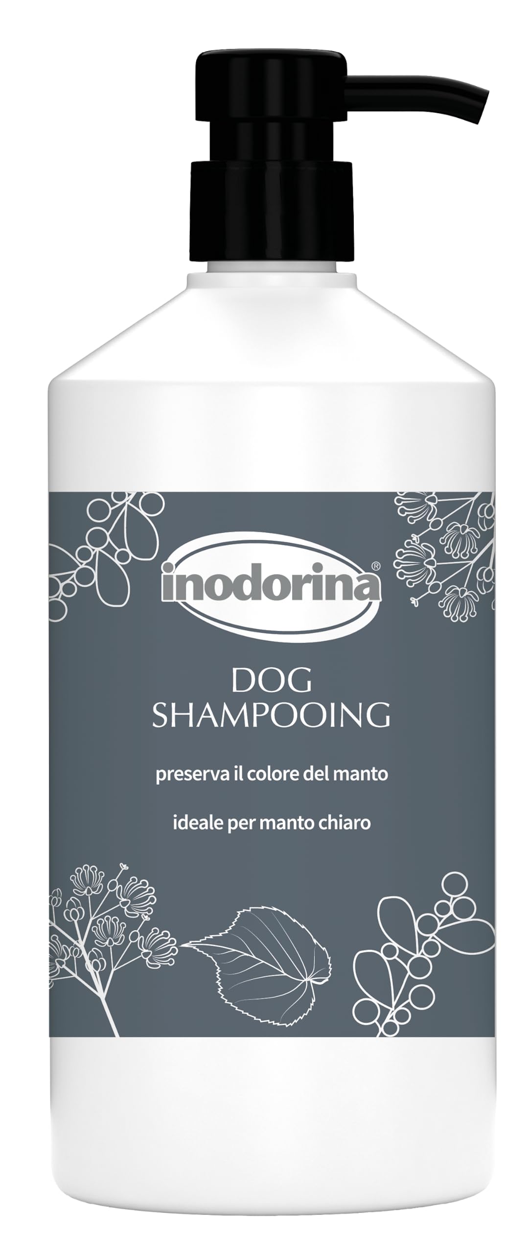 Inodorina Dog Shampooing - 1L - Manto Bianco