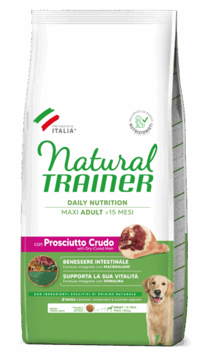 Natural Trainer Maxi Adult con Prosciutto Crudo 12kg