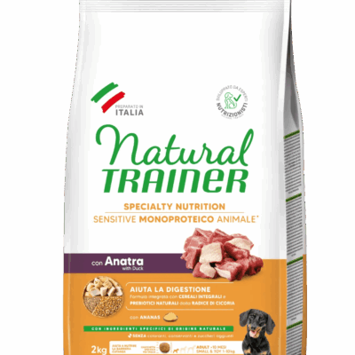 Trainer Sensitive Small&Toy Adult con Anatra e Cereali Integrali 2kg