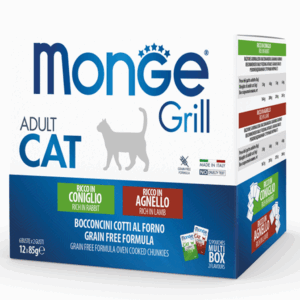 Monge Multipack Grill - Coniglio e Agnello 12x85g