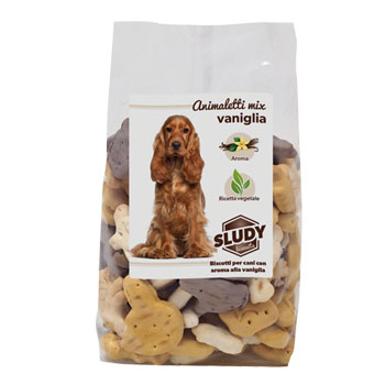 Sludy Biscotti Animaletti Mix Vaniglia 500g