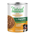 Natural Trainer Paté Monoproteico Medium&Maxi Adult 400g - Agnello