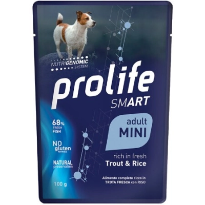Prolife Smart Adult Trota e Riso Mini 100g