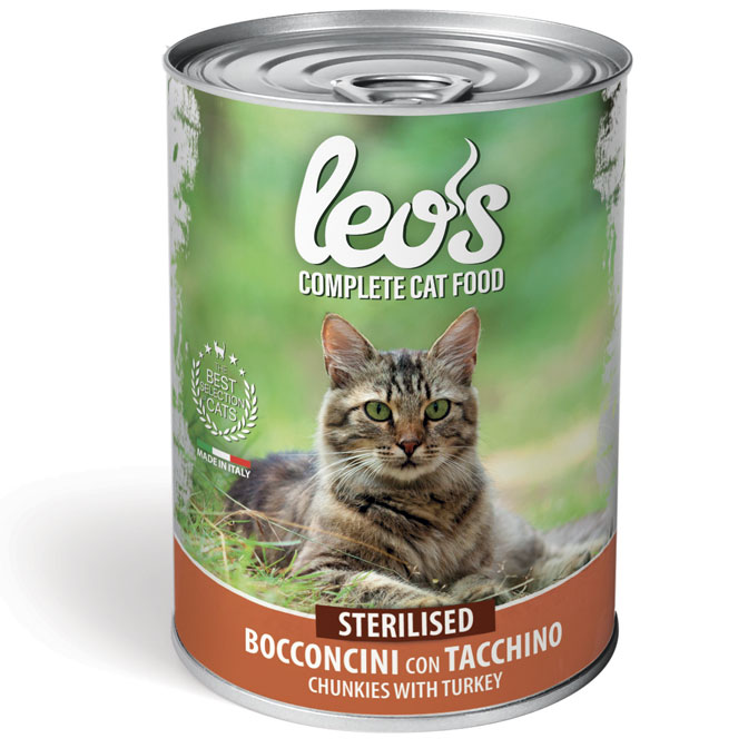 Leo’s Bocconcini con Tacchino Sterilised