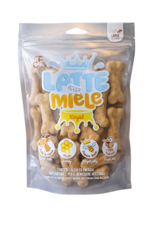 Ferribiella Snack Latte e Miele, Large 5pcs
