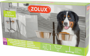 Supporto Regolabile + 2 Ciotole da 2,5lt