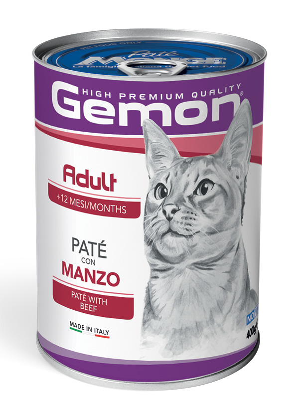 Gemon Adult Paté con Manzo