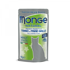 Monge Bustine Tonno Pinna Gialla 80g