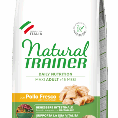 Natural Trainer Maxi Adult con Pollo Fresco 12kg