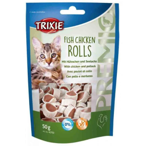 Trixie Premio Fish Chicken Rolls 50g