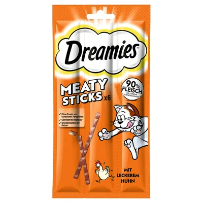 Catisfactions Meaty Sticks Pollo 6x5g