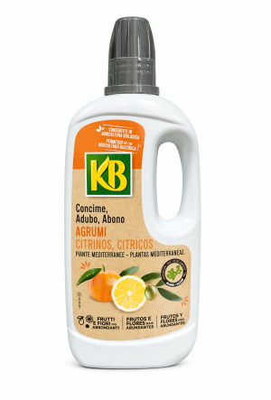 KB Concime Liquido Agrumi e Piante Mediterranee 1l