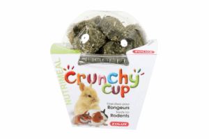 Zolux Crunchy Cup Blocchi con Carote ed Erba Medica 200g