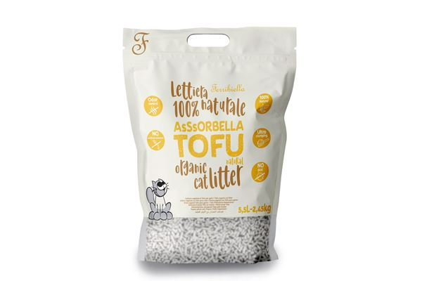 Lettiera Assorbella Tofu Naturale 5.5lt