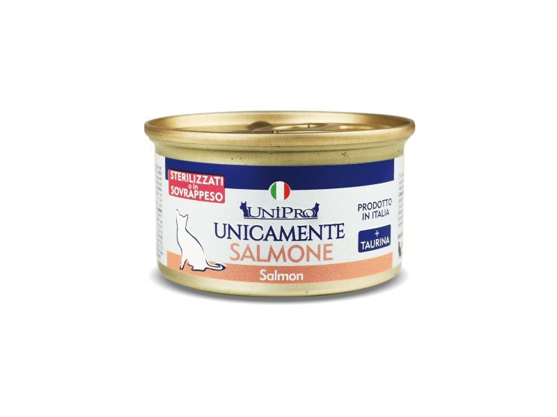Unipro- Unicamente Sterilised Salmone 85g