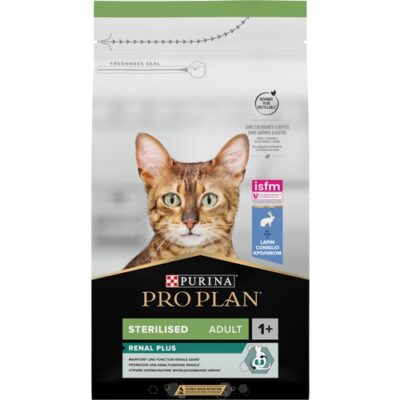 PURINA PROPLAN STERILISED RENAL PLUS CONIGLIO 10KG