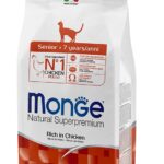 Monge Natural Superpremium Senior Ricco in Pollo - 1,5kg