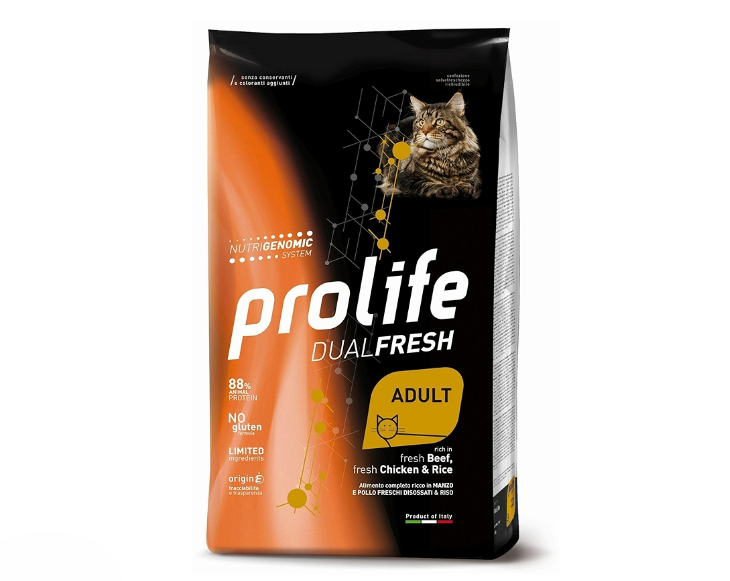 Prolife Cat Dual Fresh Manzo E Pollo 1,5kg