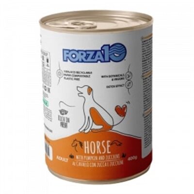 Forza10 Cavallo e Zucca 400g - Alimento Umido per Cani