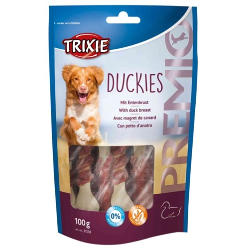 TRIXIE PREMIO DUCKIES 100GR - Snack per Cani con Anatra