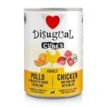 Disugual Cubes Dog 400g - Pollo, prosciutto crudo e melone